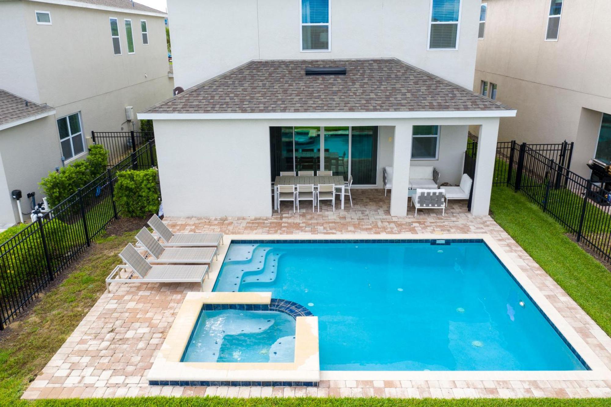 Luxurious 5Bd Private Pool Jacuzzi & Game Room At Encore 7432 Orlando Ngoại thất bức ảnh